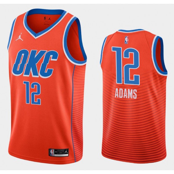 Oklahoma City Thunder Trikot Steven Adams 12 2020-2021 Jordan Brand Statement Edition Swingman - Herren Oklahoma City Thunder Trikot Steven Adams 12 2020-2021 Jordan Brand Statement Edition Swingman - Herren